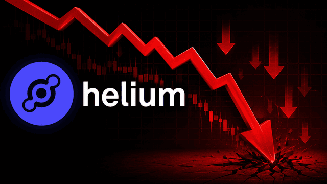 Helium-News-Helium (HNT) Plummets near 45% in one week