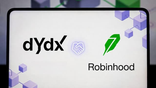 DYDX Chain-News-Robinhood teams up with dYdX Labs to launch Arcus, a new DEX for perpetual and tokenized stock trading