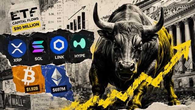 IOI Token-Actualités-Wall Street just poured nearly $90 million into altcoins as XRP, SOL and HYPE rip higher